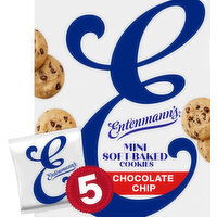Entenmann's Little Bites Chocolate Chip Mini Cookies, 5 packs, (6 ct each), 6.88 lbs  Case, 5 Each