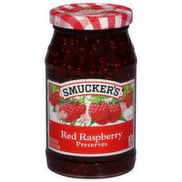 Smucker's Red Raspberry Preserves, 18 Ounce