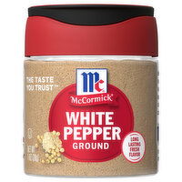 McCormick Ground White Pepper, 1 Ounce