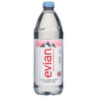 evian Water, Natural Spring, 1.05 Quart