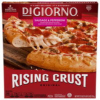 DiGiorno Pizza, Rising Crust, Sausage & Pepperoni, Original, 1 Each