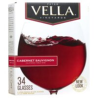 Peter Vella Cabernet Sauvignon Red Wine, 5 Litre