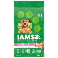 IAMS Proactive Health Dog Food, Super Premium, Chicken & Whole Grains Recipe, Small Breed, Adult 1+, 7 Pound