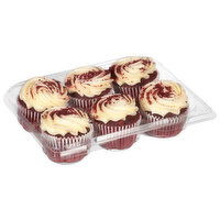 Cub Cupcakes, Cream Cheese Icing, Red Velvet, 6 Count, 1 Each