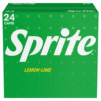 Sprite Sprite Lemon Lime Soda Soft Drinks, 24 Each