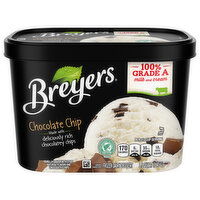 Breyers Frozen Dairy Dessert, Chocolate Chip, 1.5 Quart