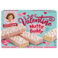 Little Debbie Nutty Buddy Wafer Bars, Valentine, Peanut Butter, 10 Each