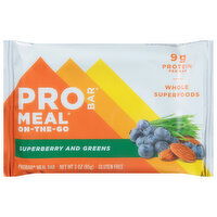 Probar Meal Bar, On-the-Go, Superberry and Greens, 3 Ounce