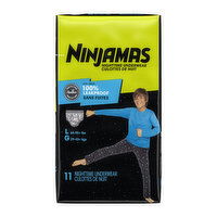 Ninjamas Nighttime Bedwetting Underwear Boy Size L, 11 Each