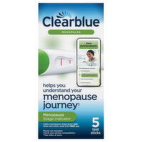 Clearblue Test Sticks, Menopause Stage Indicator, 5 Each