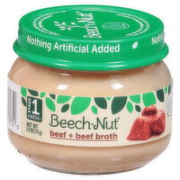 Beech-Nut Beef + Beef Broth, Stage 1 (4 Months+), 2.5 Ounce