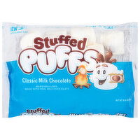 Stuffed Puffs Marshmallows, Classic Milk Chocolate, 8.6 Ounce