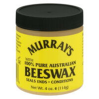 Murray's Beeswax, 100% Pure Australian, 4 Ounce