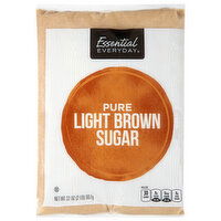 Essential Everyday Pure Light Brown Sugar, 32 Ounce