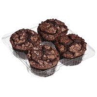 Cub Muffins, Chocolate Truffle, 4 Each