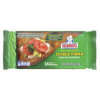 Bimbo Doble Fibra Double Fiber Toasted Bread, 14  count, 8.82 oz, 14 Each