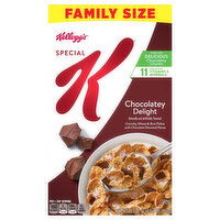 Special K Cereal, Chocolatey Delight, Family Size, 16.3 Ounce