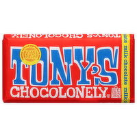 Tony's Chocolonely Milk Chocolate, 6.35 Ounce