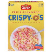 Gefen Crispy-O's Cereal, Fruit-Flavored, 6.6 Ounce