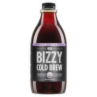 Bizzy Coffee, Organic, Italian Roast, Cold Brew, 48 Fluid ounce