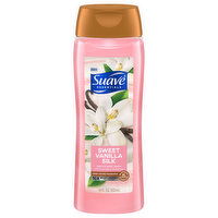 Suave Essentials Body Wash, Gentle, Sweet Vanilla Silk, 18 Fluid ounce