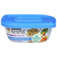 Beneful Chopped Blends Dog Food, with Turkey, Sweet Potatoes, Brown Rice & Spinach, 10 Ounce