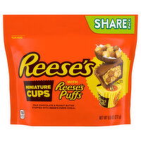 Reese's Miniature Cups with Reese's Puffs Share Pack, 9.6 Ounce