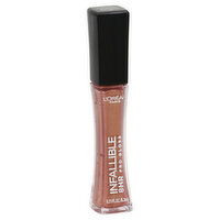 L'Oreal Infallible Lip Gloss, Suede 805, 0.21 Ounce