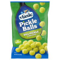 Vlasic Corn Puffs, Pickle Balls, Dill Pickle Flavored, 6.5 Ounce