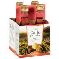 Gallo Family White Zinfandel, California, 4 Each