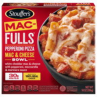 Stouffer's Mac-Fulls Mac & Cheese Bowl, Pepperoni Pizza, 14 Ounce