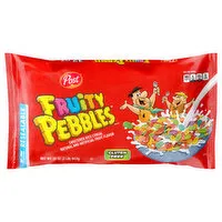 Fruity Pebbles Cereal, Gluten Free, Fruit Flavor, 32 Ounce