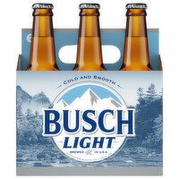 Busch Light Beer, 6 Each