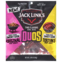 Jack Link's Duos Original/Teriyaki Beef Sticks, 2.85 Ounce