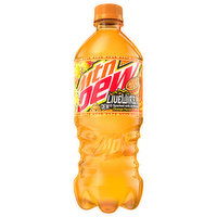 Mtn Dew Livewire Soda, Orange Flavor, 20 Fluid ounce