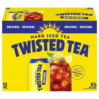 Twisted Tea Original Hard Iced Tea, 12 Each