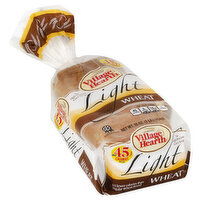 Village Hearth Bread, Light, Honey Wheat, 16 Ounce