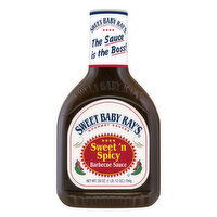 Sweet Baby Ray's Barbecue Sauce, Sweet'n Spicy, 28 Ounce