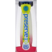 Preserve Razor, Shave 5, 1 Each