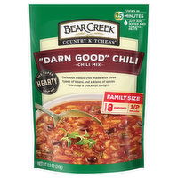 Bear Creek Country Kitchens Chili Mix, Darn Good Chili, Family Size, 8.8 Ounce