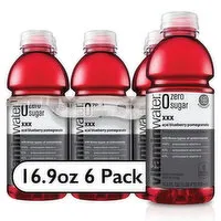 vitaminwater  xxx, Electrolyte Enhanced Water W/ Vitamins, Açai-Blueberry-Pomegranate Drinks, 6 Each