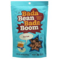 Bada Bean Bada Boom Broad Beans, Sea Salt, Crunchy, 4.5 Ounce