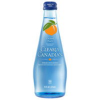 Clearly Canadian Sparkling Water Beverage, Orchard Peach, 11 Fluid ounce