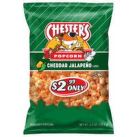 Chester's Cheddar Jalapeno Flavored Popcorn, 4.25 Ounce