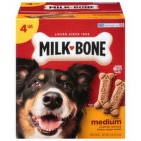 Milk-Bone for Dogs Over 20 Lbs Medium Dog Treat, 4 Pound