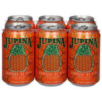 Jupina Soda, Pineapple, 6 Each