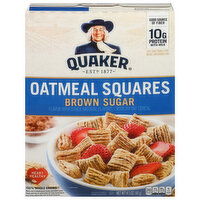 Quaker Oatmeal Squares, Brown Sugar, 14.5 Ounce