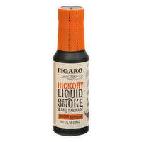 Figaro Liquid Smoke & BBQ Marinade, Hickory, 4 Ounce