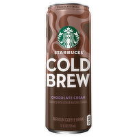 Starbucks Coffee Drink, Chocolate Cream, Premium, Cold Brew, 11 Fluid ounce