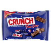 Crunch Fun Size Creamy Milk Chocolate with Crisped Rice Jumbo Bag, 18 Ounce